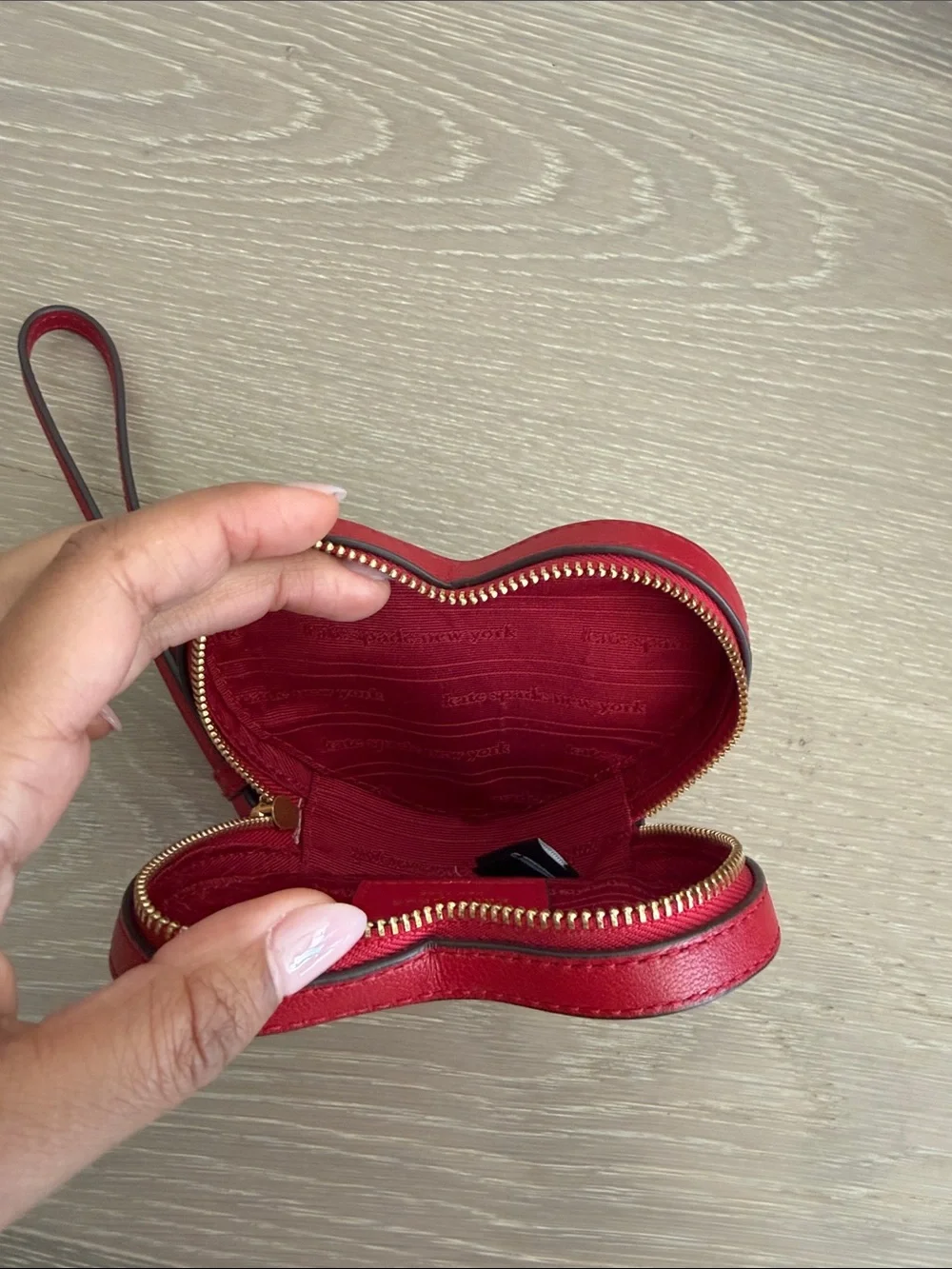 kate Spade Red Heart Wallet - Pitter Patter Heart Coin Purse